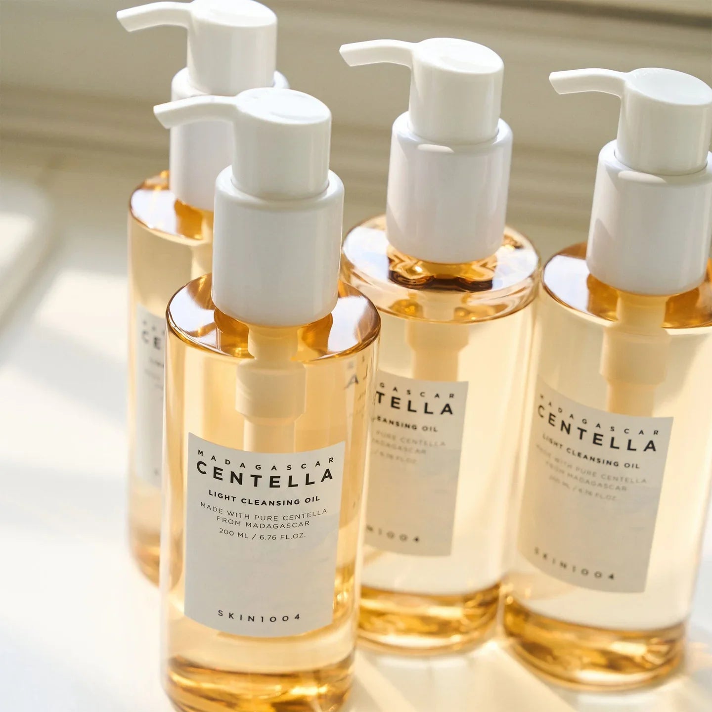 Skin1004 Light Cleansing Oil aplicación