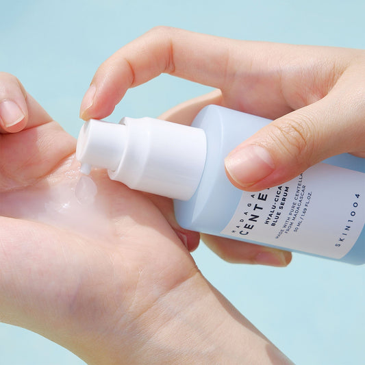 Skin1004 Hyalu-Cica Blue Serum textura