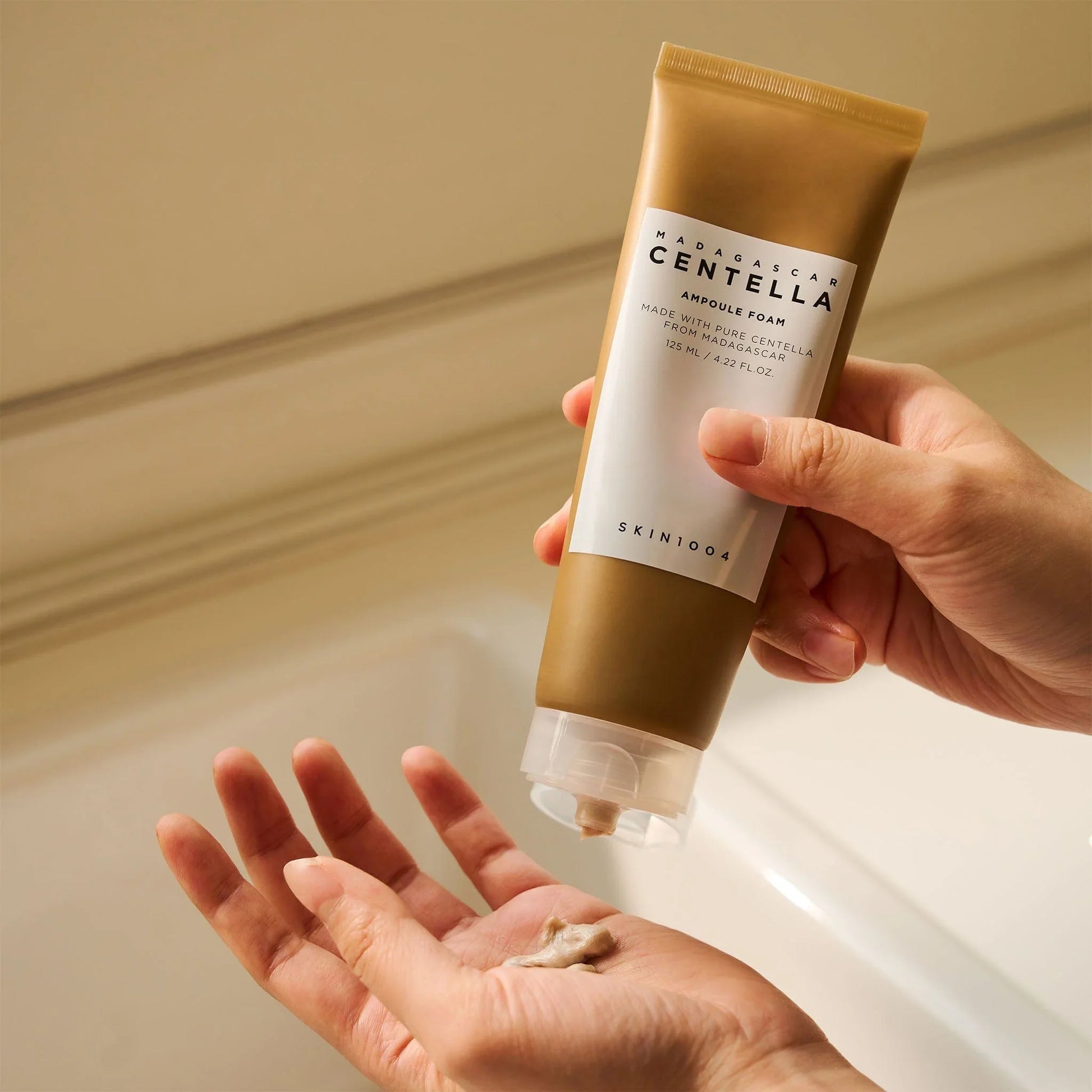 Skin1004 Centella Ampoule Foam textura