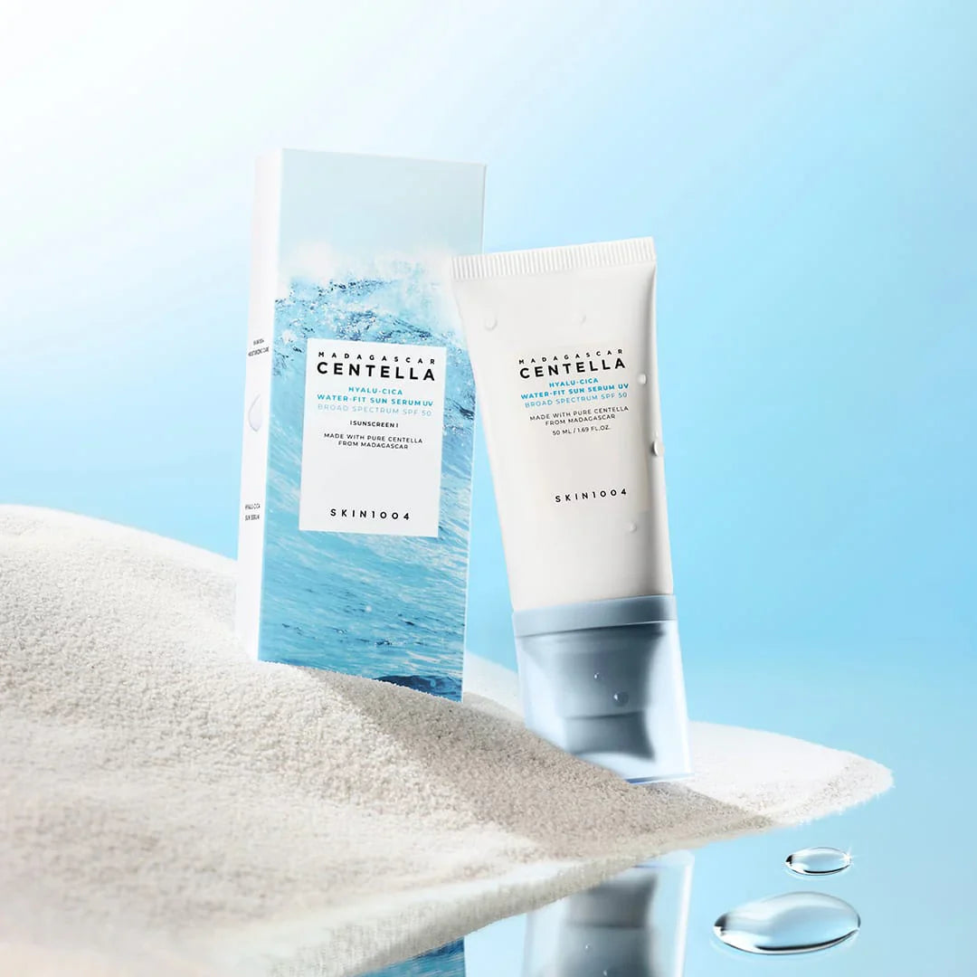 Skin1004 Water-Fit Sun Serum envase