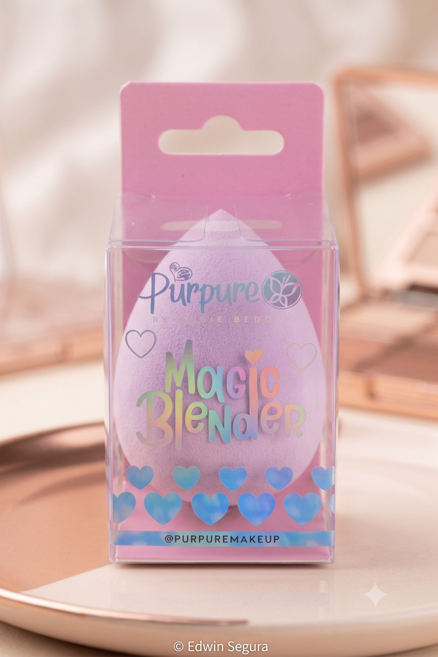 Purpure Magic Blender en uso