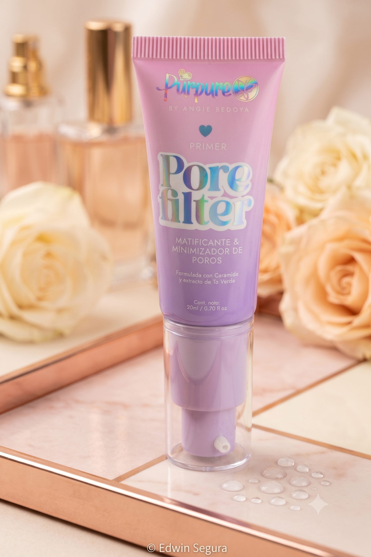 Purpure Primer Matificante textura